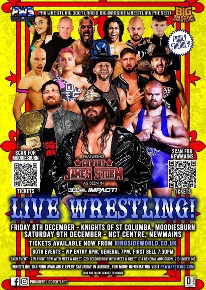 Pro Wrestling Scotland Live In Newmains